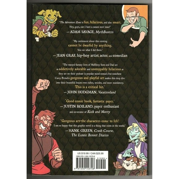 The Adventure Zone Here There Be Gerblins 2018, Paperback Graphic Novel, Manga - Picture 2 of 2